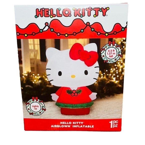 Hello Kitty Holiday Airblown Inflatables Christmas Hello Kitty With